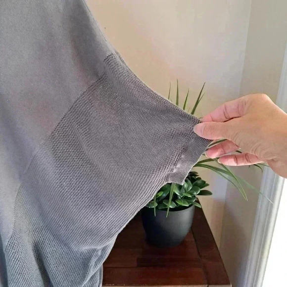 All Saints Cast Cardigan Womens XS Grey Lightweight Asymmetrical  Sweater - Picture 8 of 13